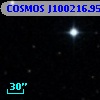 COSMOS J100216.95+022345.0