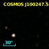 COSMOS J100247.55+022342.6