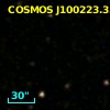 COSMOS J100223.35+022336.7