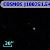 COSMOS J100251.54+022330.8