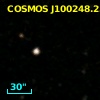 COSMOS J100248.25+022317.6