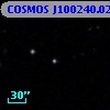 COSMOS J100240.02+022214.4