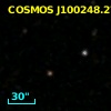 COSMOS J100248.27+022154.4