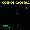 COSMOS J100249.22+022129.6