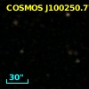 COSMOS J100250.77+022054.7