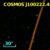 COSMOS J100222.48+022047.9