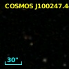 COSMOS J100247.44+022049.1