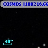 COSMOS J100218.66+022029.9