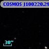 COSMOS J100220.28+022025.7