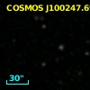 COSMOS J100247.69+022007.6