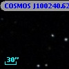 COSMOS J100240.62+021925.0