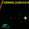 COSMOS J100218.00+021913.4