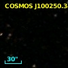 COSMOS J100250.34+021909.0