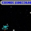 COSMOS J100220.80+021844.3