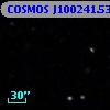 COSMOS J100241.53+021915.0