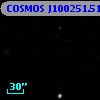 COSMOS J100251.51+021734.9