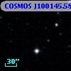 COSMOS J100145.58+022425.0