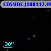 COSMOS J100117.49+022600.7