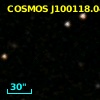 COSMOS J100118.04+022440.6