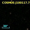 COSMOS J100117.75+022203.6