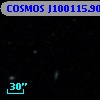 COSMOS J100115.90+021910.2
