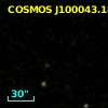 COSMOS J100043.18+022717.5
