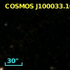 COSMOS J100033.10+022712.7
