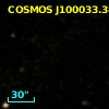 COSMOS J100033.38+022709.5