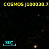 COSMOS J100038.73+022708.0