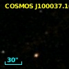 COSMOS J100037.16+022650.1