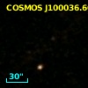 COSMOS J100036.60+022645.5