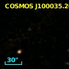 COSMOS J100035.20+022643.9