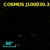COSMOS J100030.31+022641.7