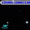 COSMOS J100021.96+022638.9