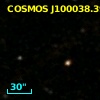 COSMOS J100038.39+022629.4