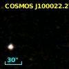 COSMOS J100022.27+022613.7