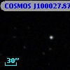 COSMOS J100027.87+022600.0