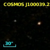 COSMOS J100039.23+022609.9