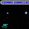 COSMOS J100022.02+022545.2