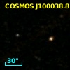 COSMOS J100038.81+022620.4