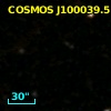 COSMOS J100039.51+022529.4