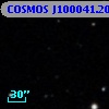 COSMOS J100041.20+022525.6