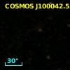 COSMOS J100042.55+022525.9