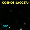 COSMOS J100037.44+022524.3