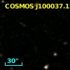 COSMOS J100037.12+022522.4