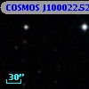 COSMOS J100022.52+022519.1