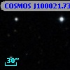 COSMOS J100021.73+022513.5