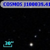 COSMOS J100038.41+022510.1