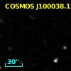 COSMOS J100038.12+022509.8