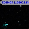 COSMOS J100027.64+022500.9